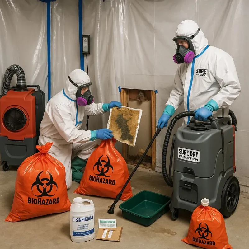 Contaminated Water Handling Protocols process in Kennedale, TX