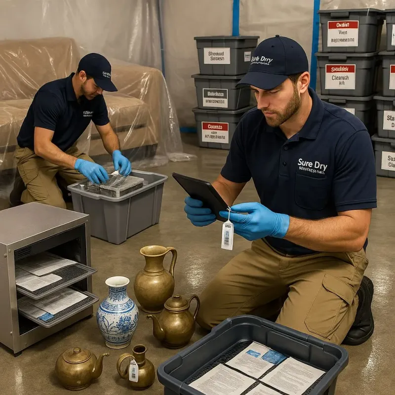 Content Protection and Restoration process in Kennedale, TX
