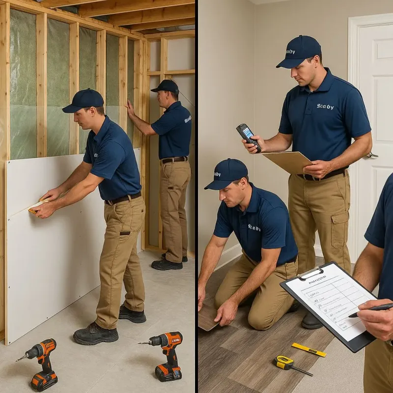 Repairs and Reconstruction process in Kennedale, TX